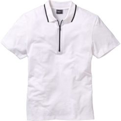 Shirt polo Regular Fit bonprix biały. Koszulki polo marki bonprix, polo. Za 44.99 zł.
