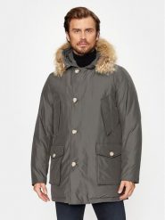 Woolrich Kurtka puchowa Arctic CFWOOU0482MRUT0001 Szary Regular Fit. Szare kurtki Woolrich, m, bez wzorów, z bawełny, bez kaptura. Za 1,979.00 zł.