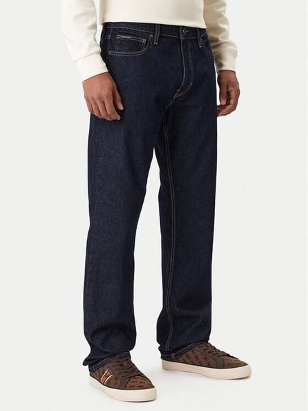 Guess Jeans Jeansy M4BA80 D5HS1 Granatowy Regular Fit. Niebieskie jeansy Guess Jeans, m. Za 419.99 zł.