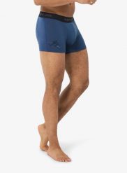 Bokserki termoaktywne Super.natural Tundra175 Toni Boxer. Niebieskie bielizna termoaktywna super.natural, m, bez wzorów, z dzianiny, bez ramiączek, trekkingowe. Za 180.29 zł.