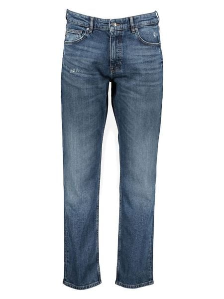 Hugo Boss Orange Dżinsy - Regular fit - w kolorze niebieskim rozmiar: W30/L34. Niebieskie jeansy Hugo Boss Orange, l. Za 252.71 zł.