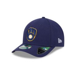 Czapka baseballowa 9forty MLB Brewers PLYR REP MC OTC. Niebieskie czapki z daszkiem New Era, bez wzorów. Za 184.00 zł.