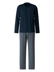 Calida Piżama w kolorze granatowym rozmiar: L. Niebieskie piżamy Calida, l, bez wzorów, z bawełny, bez ramiączek. Za 145.60 zł.