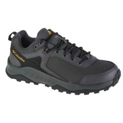 Buty trekkingowe męskie Columbia Trailstorm Ascend Wp. Czarne buty trekkingowe Columbia, na zimę, bez wzorów, z gumy, bez zapięcia. Za 340.99 zł.