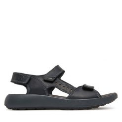 Sandały Ara. Niebieskie sandały Ara, bez zapięcia. Za 299.99 zł.