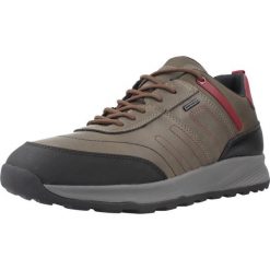 Buty GEOX U TERRESTRE B WPF A Zielony. Zielone buty turystyczne Geox, bez wzorów, z syntetyku, bez zapięcia, trekkingowe. Za 410.99 zł.