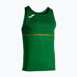 Koszulka do biegania męska Joma Record III. Zielone bielizna termoaktywna Joma, l, bez wzorów, z elastanu, bez ramiączek, do biegania. Za 92.99 zł.
