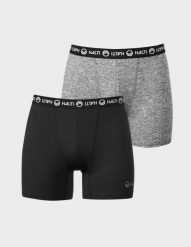 Bokserki męskie Halti Boxers 2-pack. Czarne bokserki Halti, m, bez wzorów, z elastanu. Za 199.99 zł.
