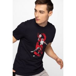 T-shirt męski TSM233 - granat. T-shirty marki 4F. Za 59.99 zł.