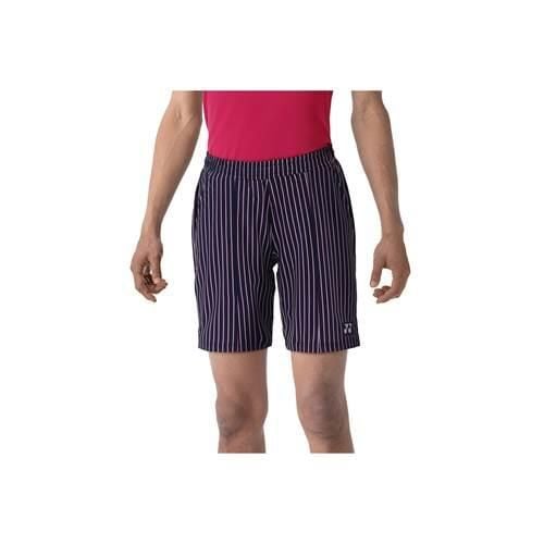 Spodnie badminton męskie Yonex Tournament French Open. Niebieskie szorty YONEX, m, bez wzorów, z materiału, sportowe. Za 317.00 zł.