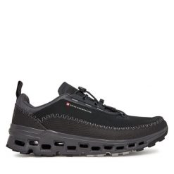 Buty do biegania On. Czarne buty do biegania On, bez wzorów, bez zapięcia, do biegania. Za 689.99 zł.