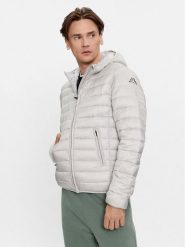 Kappa Kurtka puchowa Astro 303ZLN0 Szary Regular Fit. Szare kurtki Kappa, m, bez wzorów, z puchu, bez kaptura. Za 139.99 zł.