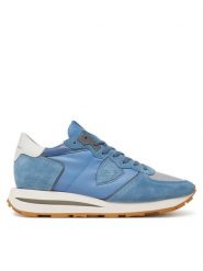 Philippe Model Sneakersy A009555 TKLU W020 Niebieski. Niebieskie buty sportowe casual Philippe Model, bez wzorów, z materiału, bez zapięcia. Za 799.99 zł.
