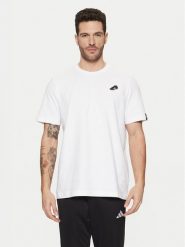 Adidas T-Shirt Copa Signature Graphic JJ1420 Biały Regular Fit. Białe t-shirty sportowe Adidas, bez wzorów, z bawełny, bez ramiączek, do piłki nożnej. Za 99.99 zł.