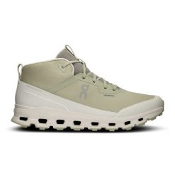 Buty hikingowe męskie ON Cloudroam Waterproof M Chalk | Ice. Brązowe buty trekkingowe On, bez wzorów, bez zapięcia. Za 663.99 zł.