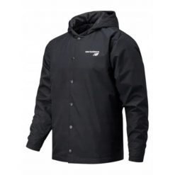 Kurtka puchowa męska NEW BALANCE ciepła. Czarne kurtki New Balance, m, bez wzorów, z puchu, bez kaptura. Za 309.00 zł.