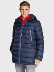 Helly Hansen Kurtka puchowa Rigging 53788 Granatowy Regular Fit. Niebieskie kurtki Helly Hansen, m, bez wzorów, z puchu, bez kaptura. Za 969.99 zł.