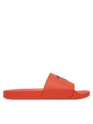 Guess Klapki F5GZ05 BB00F Pomarańczowy. Brązowe klapki Guess, z tworzywa sztucznego. Za 99.99 zł.