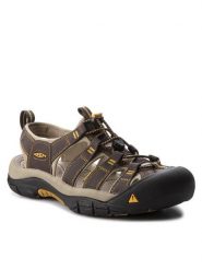 Keen Sandały Newport H2 1008399 Szary. Szare sandały Keen, z materiału, bez zapięcia. Za 319.99 zł.