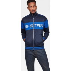 Kurtka sportowa w kolorze granatowym. Niebieskie kurtki treningowe G-Star, l, bez wzorów, bez kaptura. W wyprzedaży za 349.95 zł.