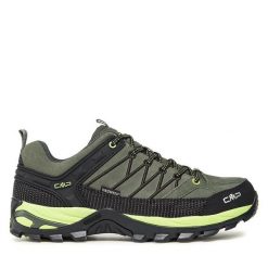 Trekkingi CMP. Zielone buty trekkingowe CMP, bez wzorów, bez zapięcia. Za 349.99 zł.
