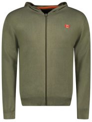 Canadian Peak Kardigan "Felinoodeak" w kolorze khaki rozmiar: XXL. Brązowe swetry rozpinane Canadian Peak, xxl, bez wzorów, bez kołnierzyka, bez ramiączek. Za 104.99 zł.