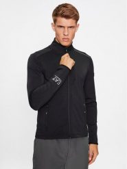 EA7 Emporio Armani Bluza 6RPMC5 PJTNZ 1200 Czarny Regular Fit. Czarne bluzy EA7 Emporio Armani, l, bez wzorów, z syntetyku, bez kaptura. Za 499.99 zł.