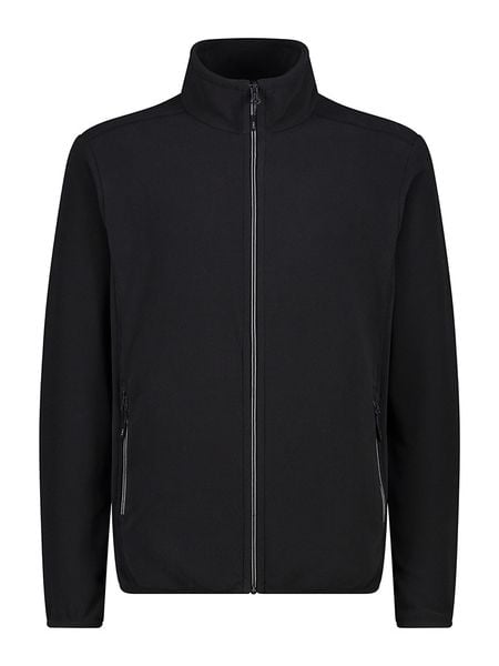 CMP Kurtka polarowa w kolorze czarnym rozmiar: 50. Czarne kurtki CMP, bez wzorów, z materiału, bez kaptura. Za 157.35 zł.