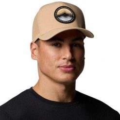 Czapka Z Daszkiem Dla Dorosłych Unisex Mountaincap 3D Stretch. Brązowe czapki z daszkiem Columbia, bez wzorów, z elastanu. Za 181.99 zł.