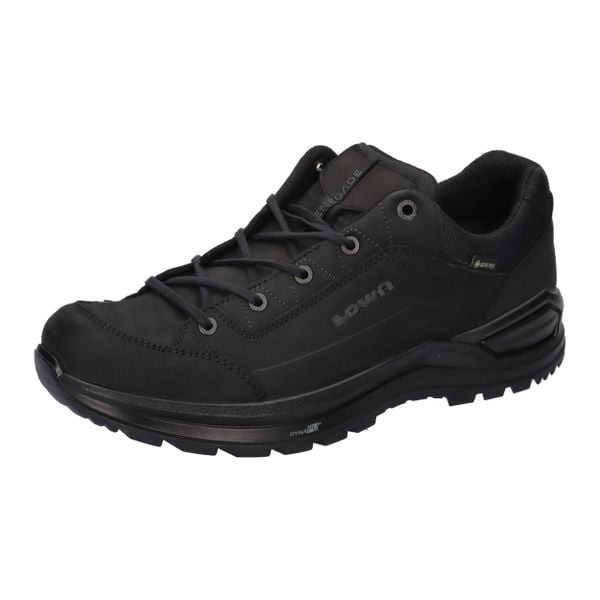 Buty trekkingowe męskie Lowa Renegade Evo Low Gtx. Czarne buty trekkingowe Lowa, bez wzorów, z materiału, bez zapięcia, trekkingowe. Za 947.50 zł.