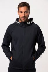 Męska Treningowa bluza rozpinana FLEXNAMIC® tenis softshell kaptur. Niebieskie bluzy z kapturem JAY-PI, l, bez wzorów, z elastanu, z kapturem. Za 279.99 zł.