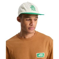 Czapka Snapback dla Mężczyzn QS FRASSNASSA Biały. Białe czapki z daszkiem Quiksilver, bez wzorów, z bawełny. Za 139.99 zł.