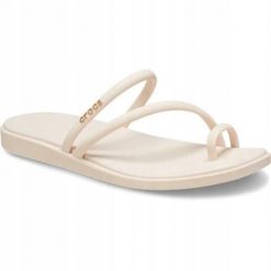 Klapki Dla Dorosłych Crocs Miami Toe Loop. Czerwone klapki Crocs, z materiału. Za 159.99 zł.