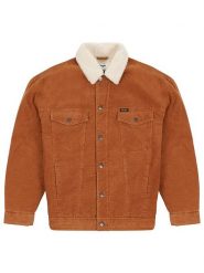 Wrangler Kurtka koszulowa w kolorze jasnobrązowym rozmiar: XL. Brązowe kurtki Wrangler, xl, bez wzorów, z bawełny, bez kaptura. Za 247.69 zł.