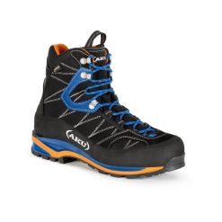 Buty górskie dla dorosłych Aku U'S TENGU GTX. Czarne buty trekkingowe Aku, bez wzorów, bez zapięcia. Za 849.99 zł.