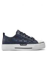 KARL LAGERFELD Trampki KL50424 Granatowy. Niebieskie trampki KARL LAGERFELD, m, bez wzorów, bez zapięcia. Za 549.99 zł.