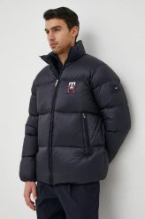 Tommy Hilfiger kurtka puchowa męska kolor granatowy zimowa. Niebieskie kurtki Tommy Hilfiger, na zimę, l, bez wzorów, z puchu, bez kaptura. W wyprzedaży za 789.99 zł.
