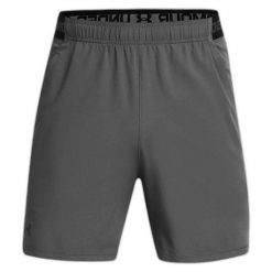 Spodenki treningowe męskie Under Armour Ua Vanish Woven 6in. Szare krótkie spodenki sportowe Under Armour, m, bez wzorów, sportowe. Za 108.00 zł.