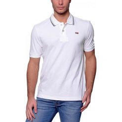 Koszulka polo w kolorze białym. Koszulki polo marki Napapijri. W wyprzedaży za 199.95 zł.