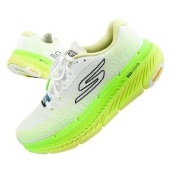 Buty sportowe do biegania męskie Skechers Max Cushioning Premier. Białe buty do biegania Skechers, bez wzorów, bez zapięcia, do biegania, skechers sport. W wyprzedaży za 425.40 zł.