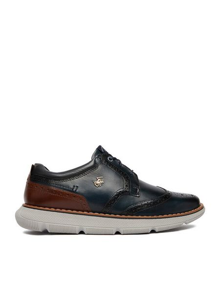 Beverly Hills Polo Club Półbuty EO-GRAD-11 MB Granatowy. Niebieskie eleganckie półbuty Beverly Hills Polo Club, bez wzorów, ze skóry, bez obcasa, bez zapięcia. Za 305.99 zł.