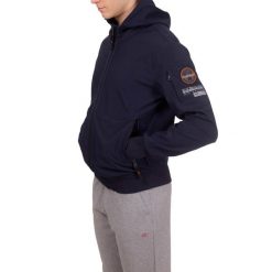Kurtka męska Napapijri A-Melville. Niebieskie kurtki Napapijri, m, bez wzorów, bez kaptura. Za 689.99 zł.