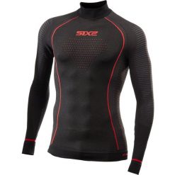 Jersey Sixs TS3W Cu. Czarne bielizna termoaktywna SIXS, na zimę, s, bez wzorów, z jersey, bez ramiączek, do biegania. Za 370.50 zł.