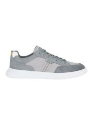 Geox Sneakersy "Merediano" w kolorze szarym rozmiar: 41. Szare buty sportowe casual Geox, bez wzorów, z materiału, z okrągłym noskiem, bez zapięcia. Za 158.10 zł.