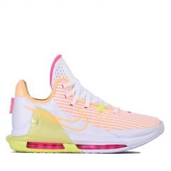 Buty koszykarskie męskie Nike Lebron Witness Vi Lemon Twist. Białe buty do koszykówki Nike, bez zapięcia, do koszykówki. Za 549.00 zł.