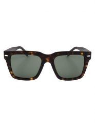 Hugo Boss Męskie okulary przeciwsłoneczne w kolorze brązowo-zielonym rozmiar: 53. Brązowe okulary przeciwsłoneczne HUGO BOSS. Za 347.99 zł.