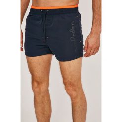 Pepe Jeans - Kąpielówki Elbe. Pomarańczowe kąpielówki marki Pepe Jeans, z jeansu. W wyprzedaży za 159.90 zł.