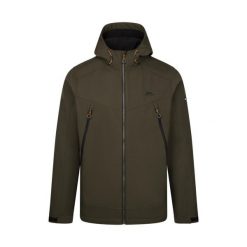 Trespass Hubbard - Męska kurtka softshell Dark Vine. Zielone kurtki Trespass, m, z aplikacjami, z gumy, bez kaptura. Za 438.99 zł.