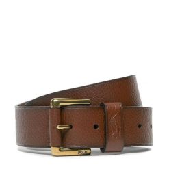 Pasek Męski Polo Ralph Lauren. Brązowe paski Polo Ralph Lauren, bez wzorów. Za 379.99 zł.
