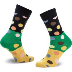 Skarpety Wysokie Unisex HAPPY SOCKS - BDB01-6000 Kolorowy. Skarpety Happy Socks, bez wzorów, z bawełny. Za 34.90 zł.
